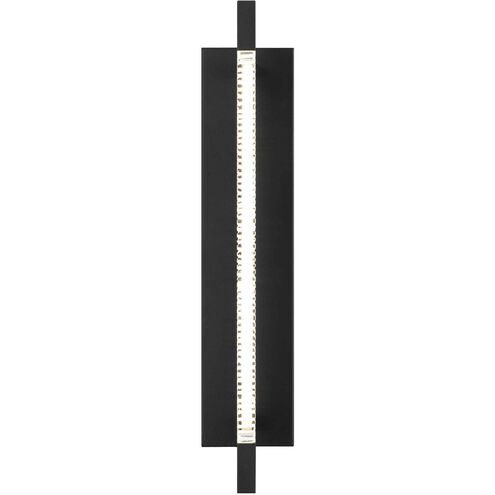 Solice LED 21 inch Sand Black Outdoor Wall Sconce
