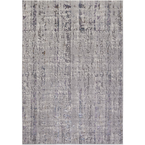 Darica 90 X 63 inch Silver Rug in 5 x 7