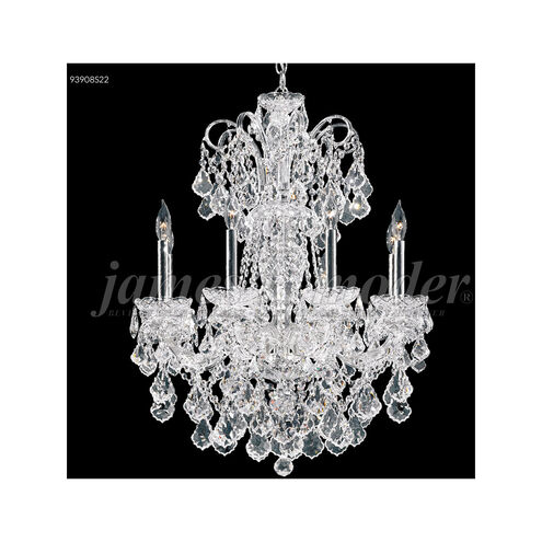Maria Elena 8 Light 26 inch Silver Crystal Chandelier Ceiling Light