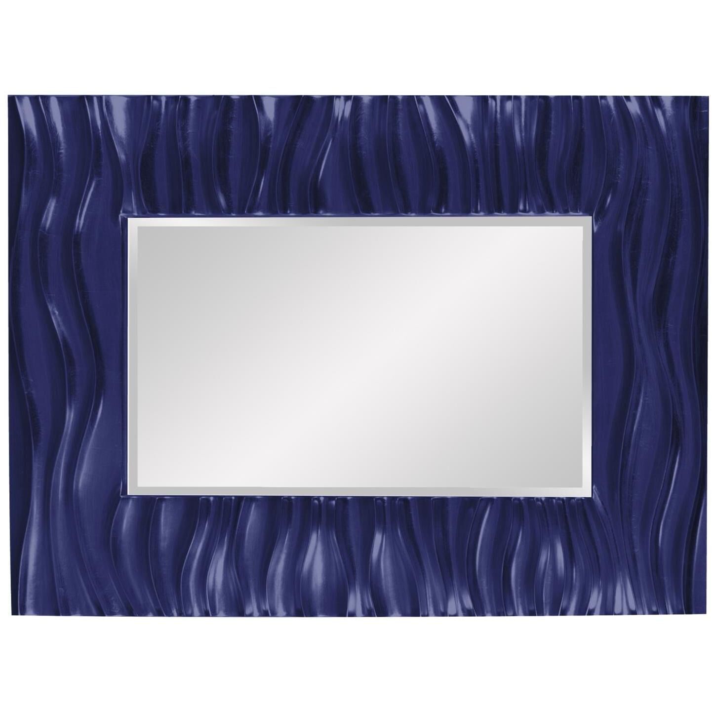 Zenith 39 X 31 inch Navy Mirror