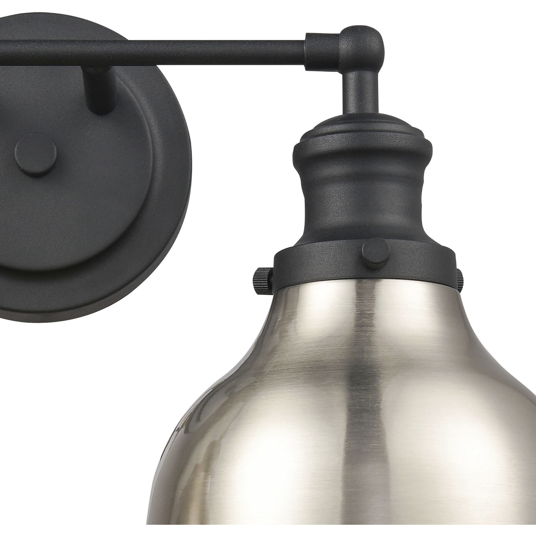 Haralson Vanity Light Wall Light in Charcoal