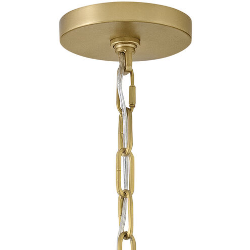 Rivi 1 Light 13 inch Lacquered Brass Pendant Ceiling Light