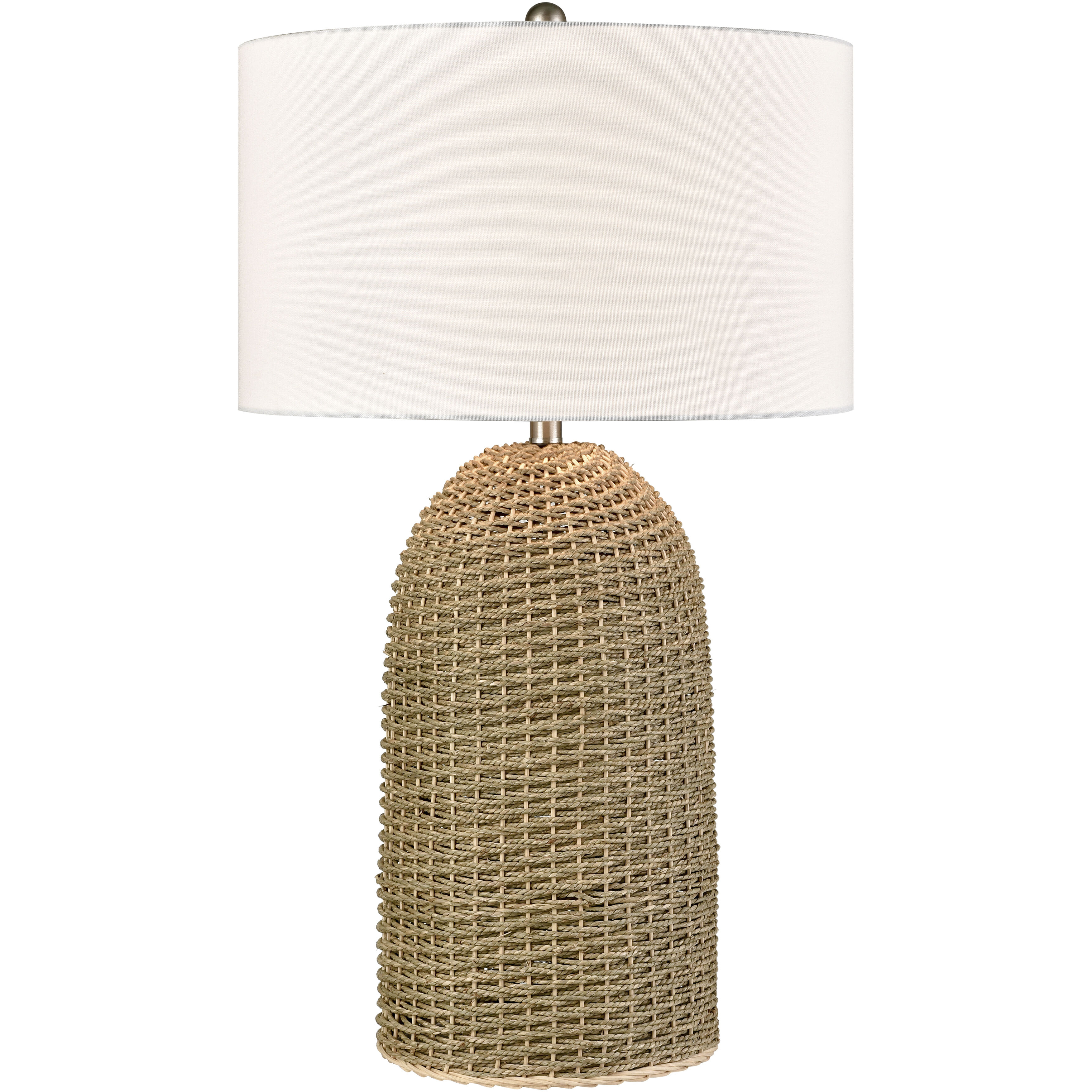 Coe 32 inch 150 watt Natural Table Lamp Portable Light