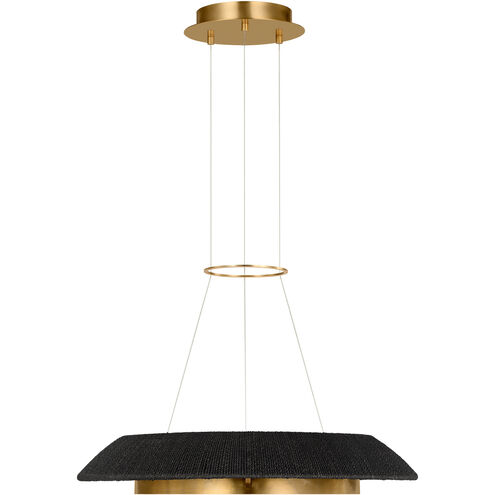 Sean Lavin Noa 1 Light 27.1 inch Hand Rubbed Antique Brass Chandelier Ceiling Light