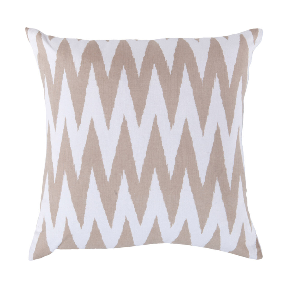 Vibe 18 X 18 inch White/Khaki Pillow Kit