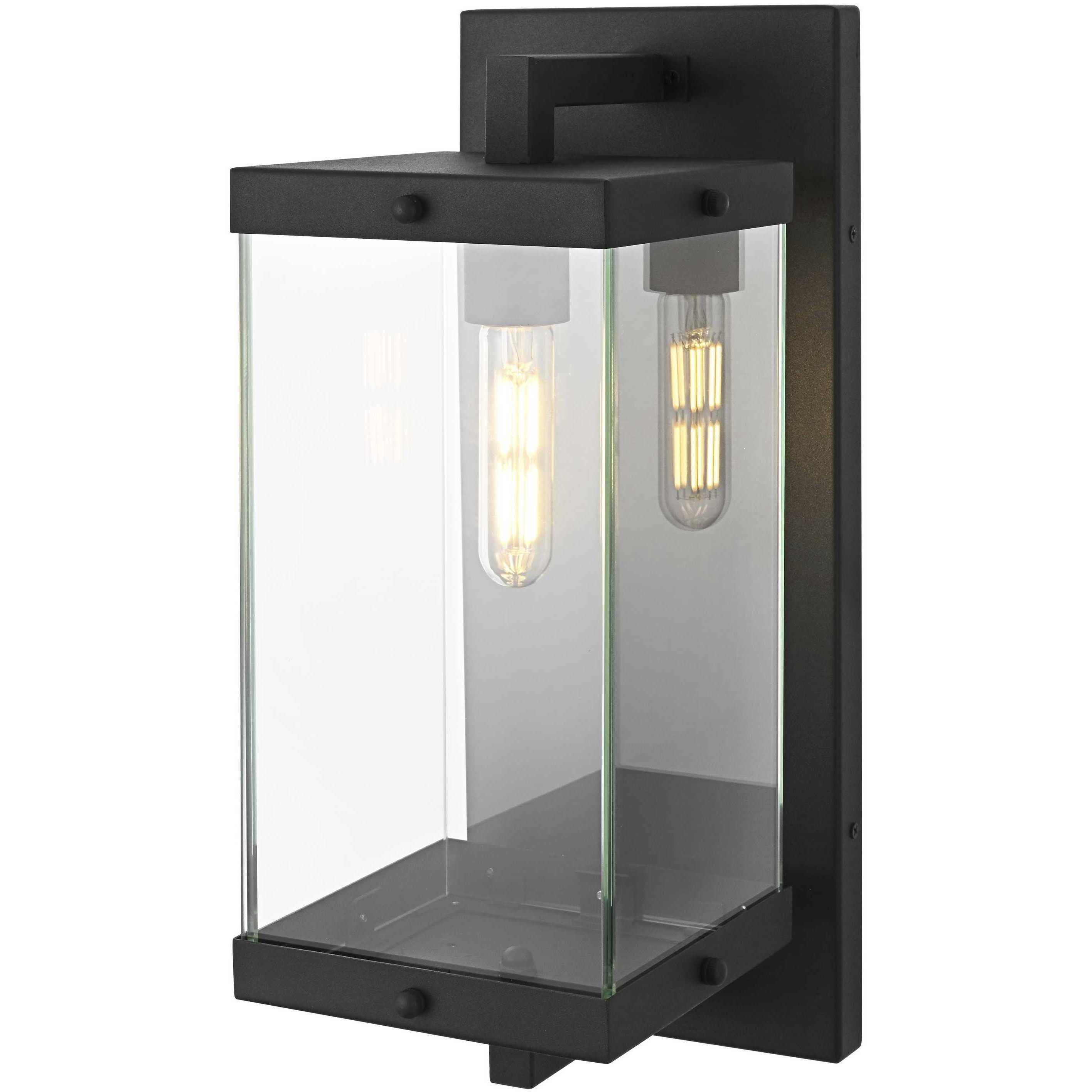 Julien 1 Light 17 inch Black Outdoor Wall Sconce