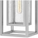 Coastal Elements Republic LED 7 inch Satin Nickel Outdoor Hanging Lantern, Estate Series