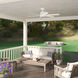 Kennicott 52 inch Fresh White Outdoor Ceiling Fan