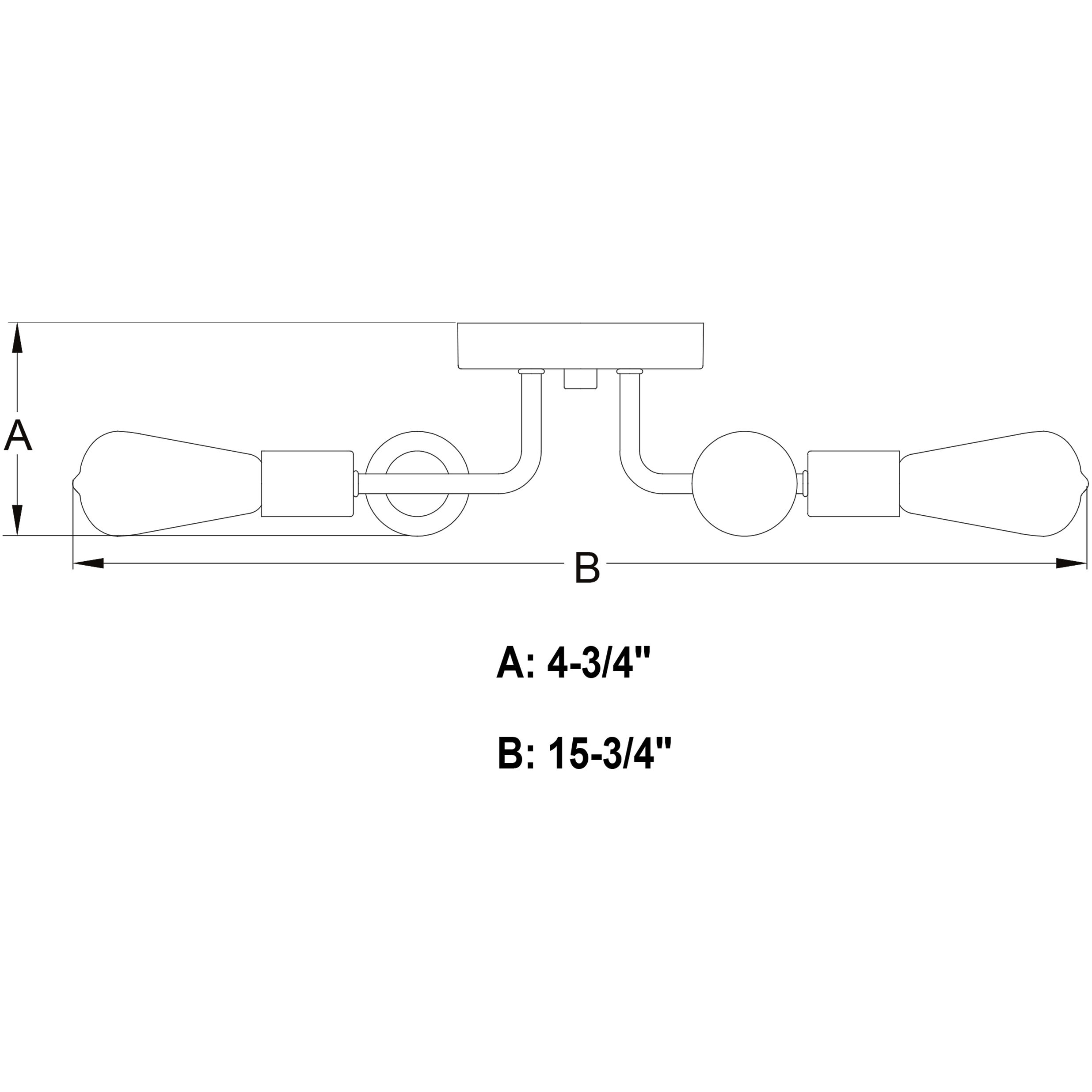Rhine LED 15.75 inch Matte Black and Natural Brass Semi-Flush Mount Ceiling Light