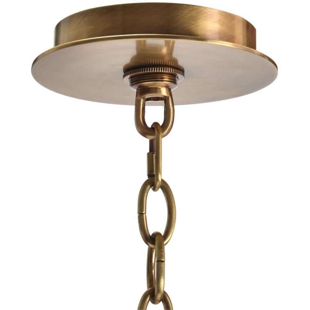 Acrylic Acrylic And Brass Chandelier Ceiling Light