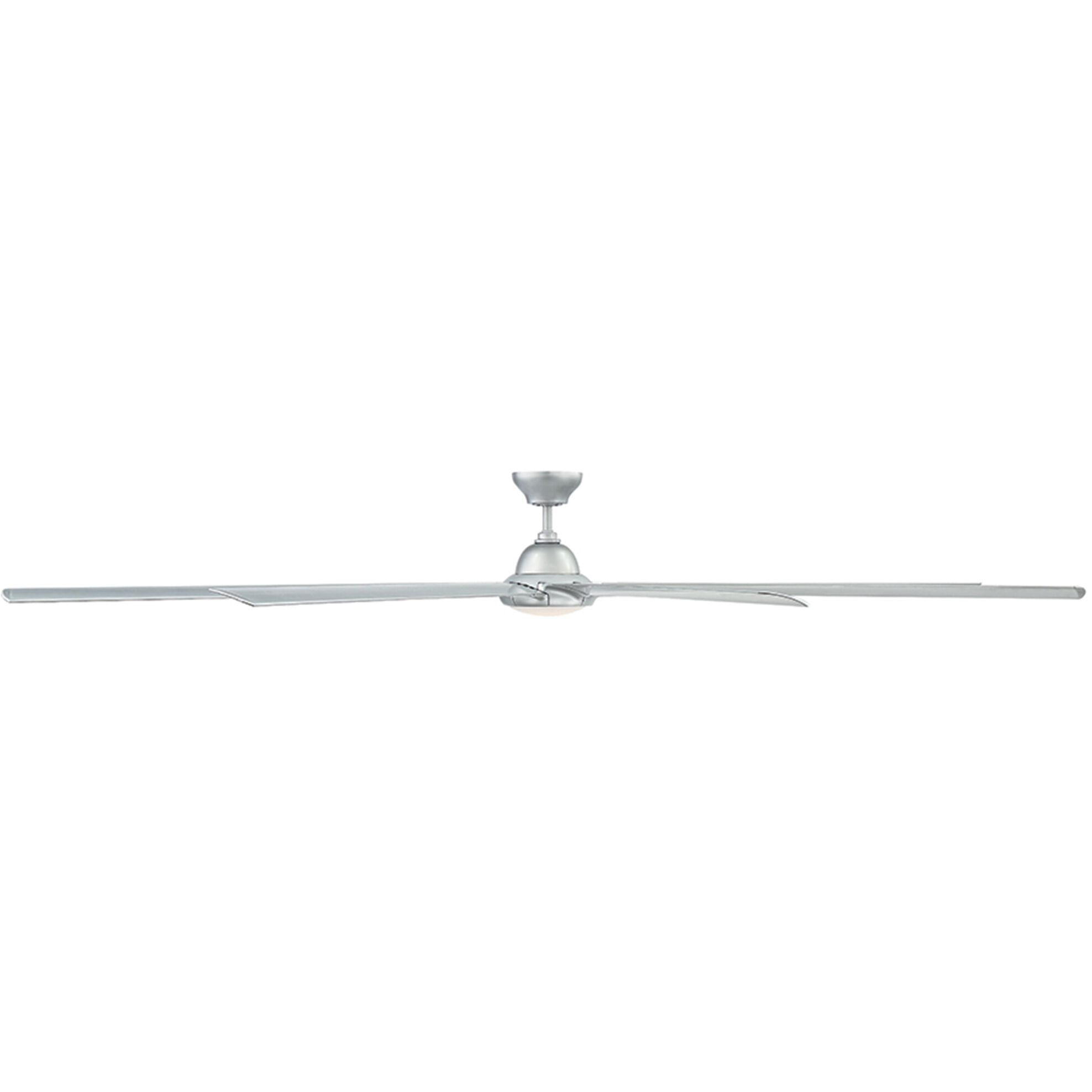 Hydra 120 inch Titanium Downrod Ceiling Fan in 2700K