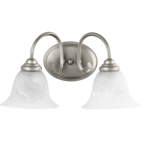 Spencer 2 Light 17 inch Classic Nickel Vanity Light Wall Light