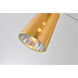 Canada 1 Light 5 inch Polished Gold Pendant Ceiling Light