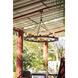 Open Air Sawyer 30 inch Black Outdoor Hanging in Non-LED
