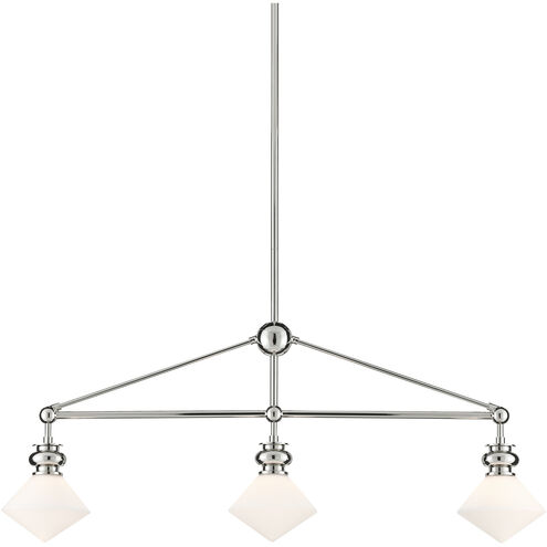 Rycroft Linear Chandelier Ceiling Light, Rectangular