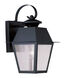 Mansfield 1 Light 13 inch Black Outdoor Wall Lantern