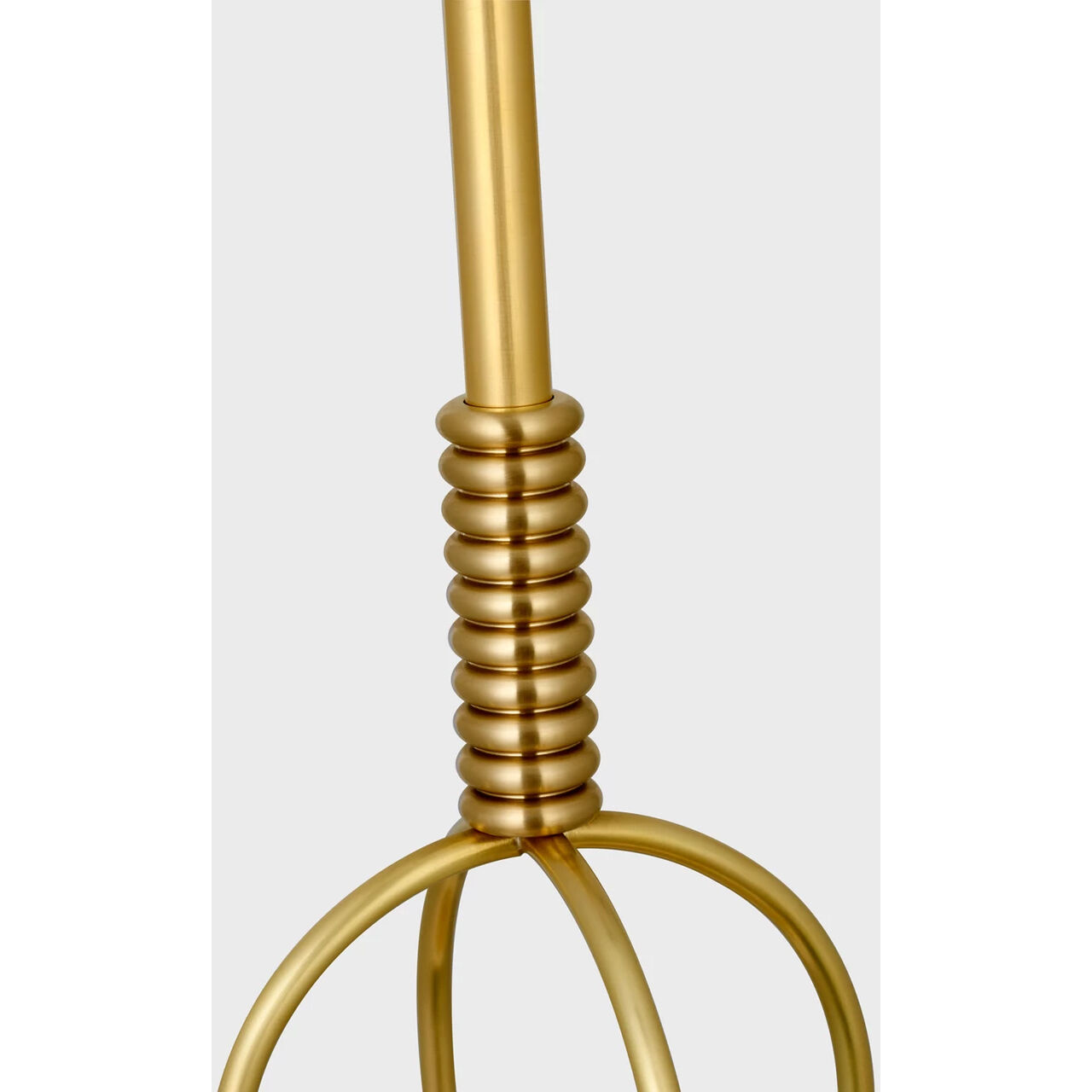 Marie Flanigan Meir LED 16.25 inch Soft Brass Pendant Ceiling Light in White Glass