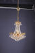 BET Series 18 inch Pendant Ceiling Light, Gold Frame