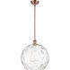 Ballston Athens Water Glass LED 13.75 inch Antique Copper Pendant Ceiling Light