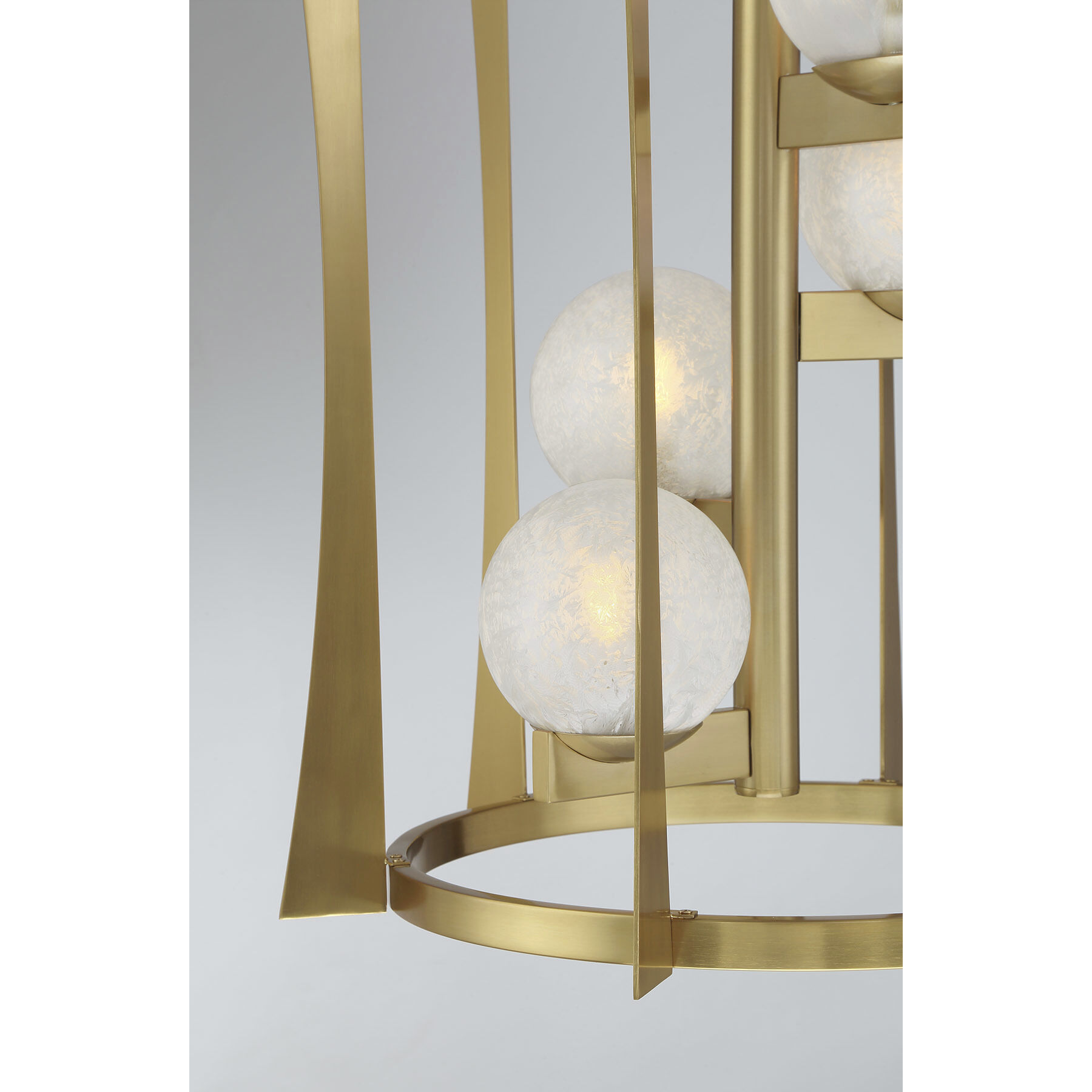 Darien 4 Light 23 inch Warm Brass Pendant Ceiling Light
