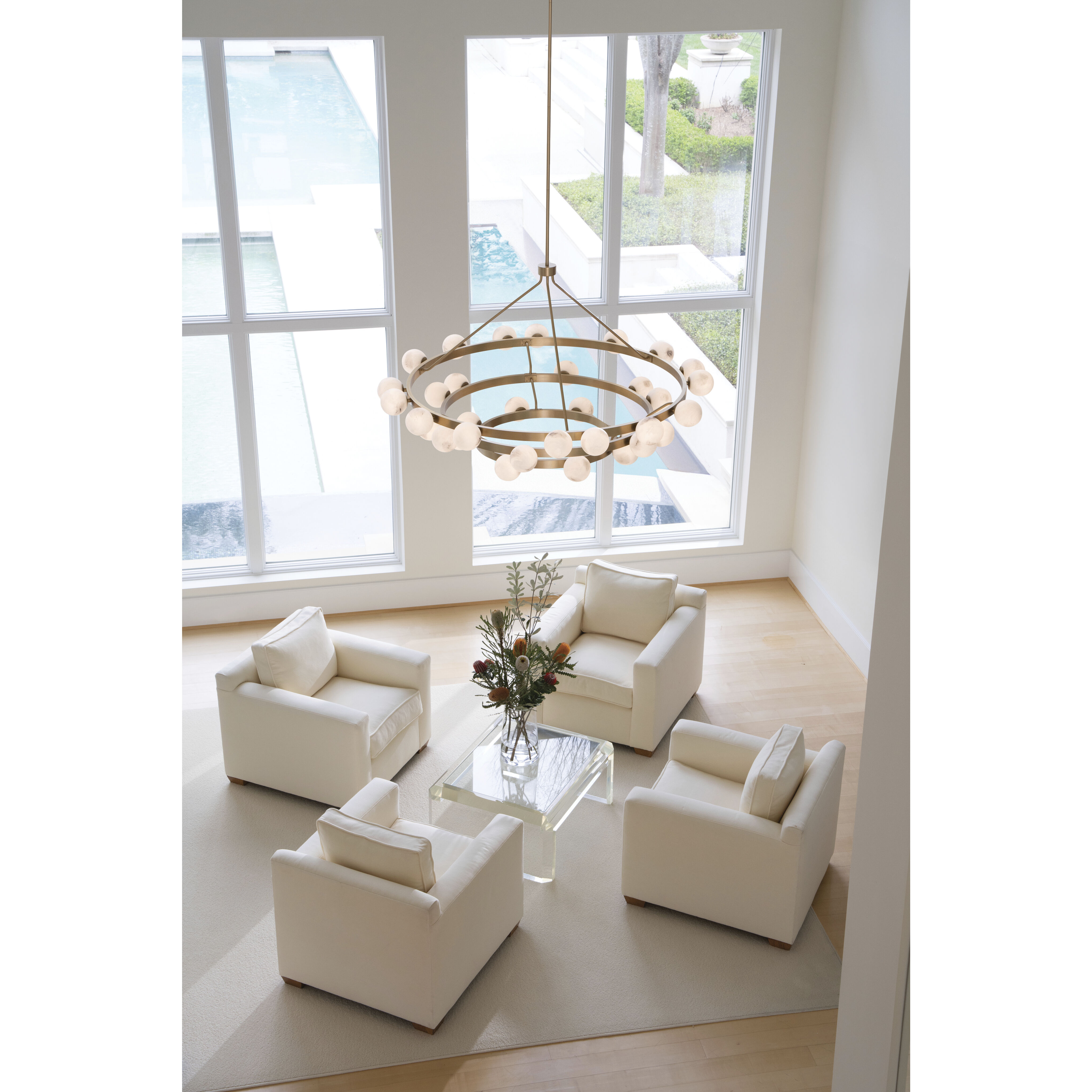 Fredrick Ramond FR41908LCB Selene LED 60 inch Lacquered