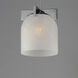 Scoop 1 Light 8 inch Polished Chrome Single Pendant Ceiling Light in Marble