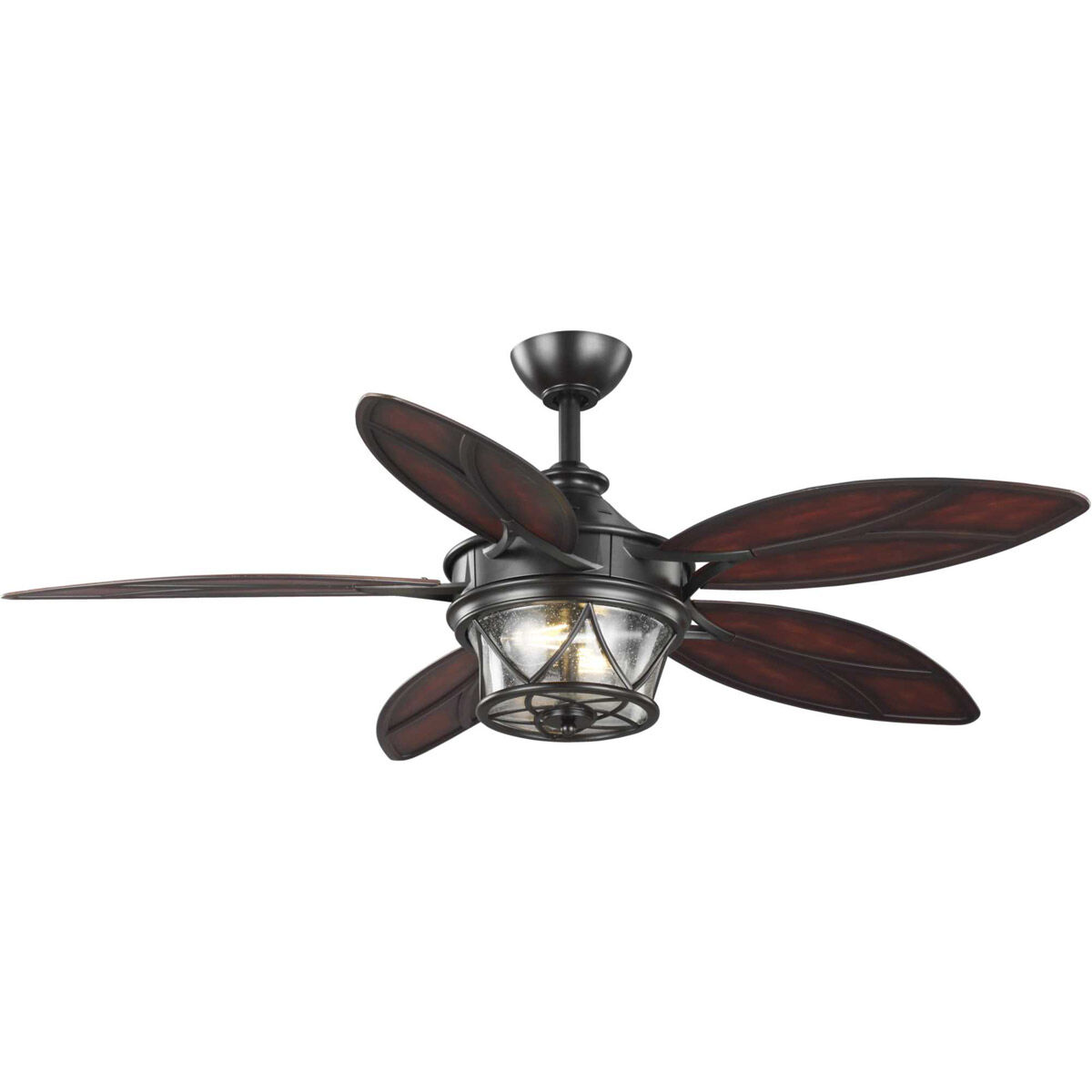 Alfresco 54 inch Architectural Bronze with Aged Bamboo Blades Ceiling Fan