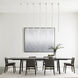 Sean Lavin Collier LED Polished Nickel Pendant Ceiling Light, Integrated LED