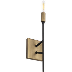 Bodie 1 Light 5 inch Havana Gold and Carbon Sconce Wall Light