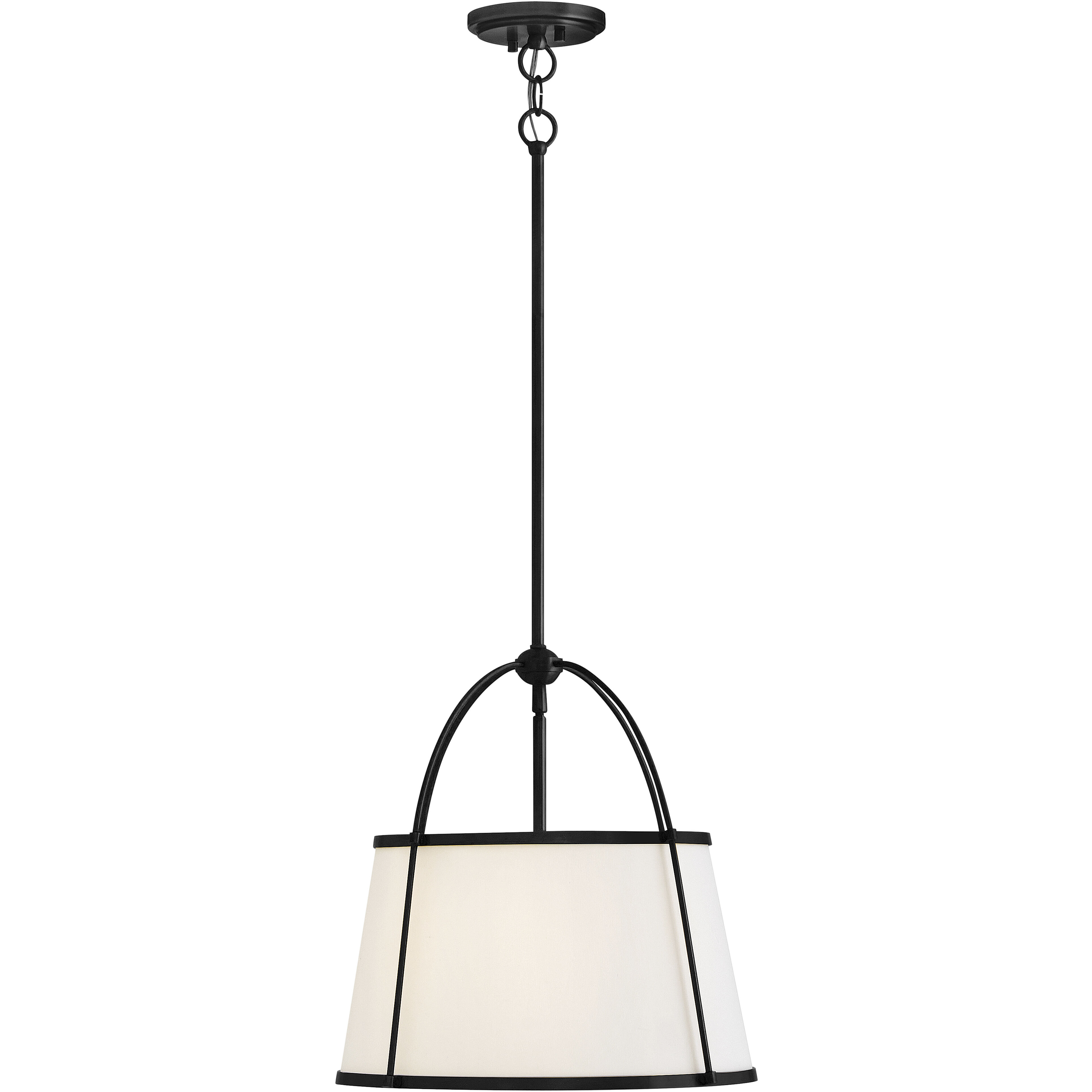 Clarke 1 Light 16.25 inch Black Pendant Ceiling Light