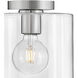 Pippa LED 8.5 inch Polished Nickel Foyer Light Ceiling Light, Flush Mount