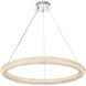 Bowen 1 Light 32 inch Chrome Chandelier Ceiling Light