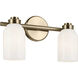 Shae 2 Light 15 inch Champagne Bronze Vanity Light Wall Light