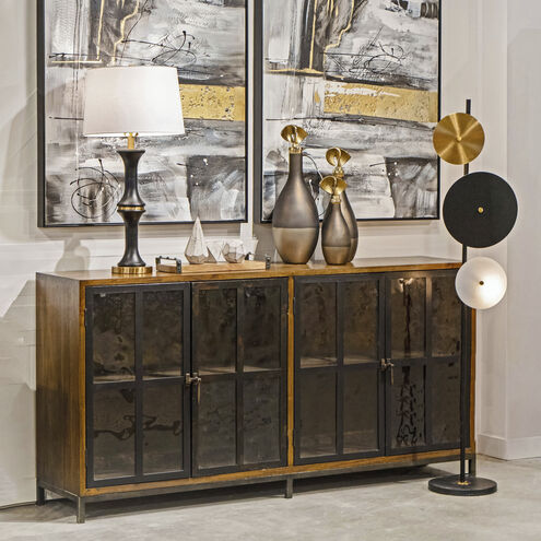 Aimee Metallic Brown with Gold Bottle, Set of 3