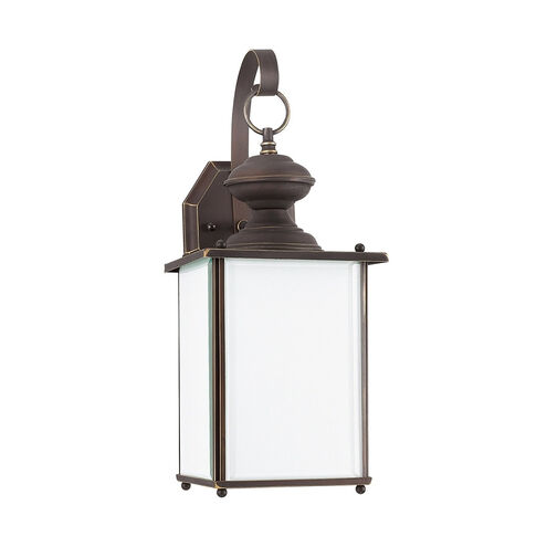 Jamestowne 1 Light 17 inch Antique Bronze Outdoor Wall Lantern, Large