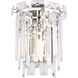 C&M by Chapman & Myers Arden 1 Light 10.13 inch Polished Nickel Sconce Wall Light