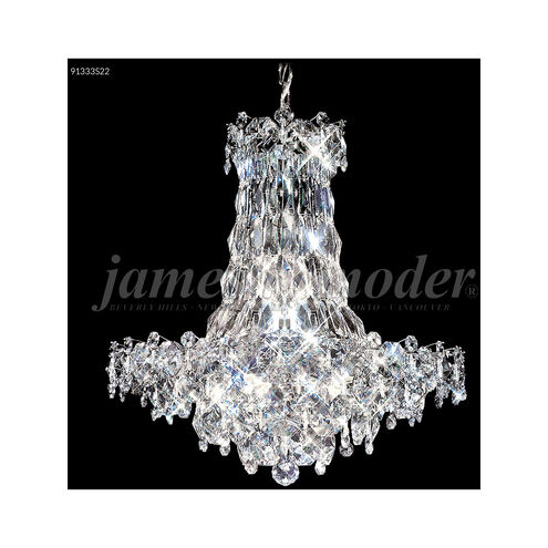 Continental Fashion 31 Light 34 inch Silver Crystal Chandelier Ceiling Light