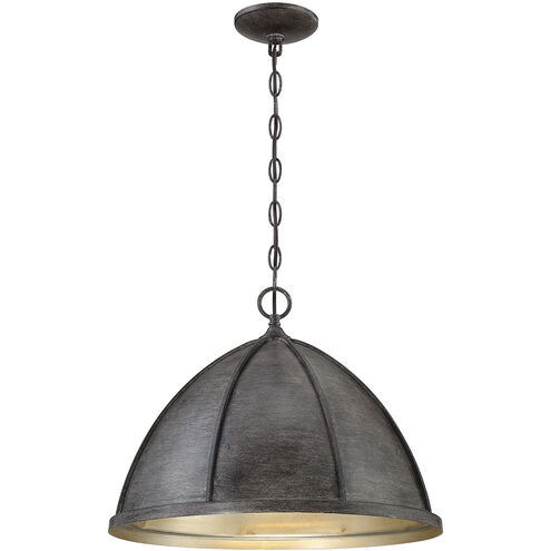 Laramie 1 Light 18 inch Chelsea Walnut Pendant Ceiling Light