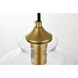 Gwynedd 1 Light 9 inch Brass Pendant Ceiling Light