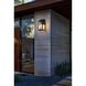 Veda 1 Light 13 inch Black Outdoor Wall Sconce