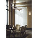 Crystal Laurel Wall Sconce Wall Light in Gold