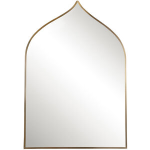 Agadir 37 X 24 inch Brushed Gold Wall Mirror