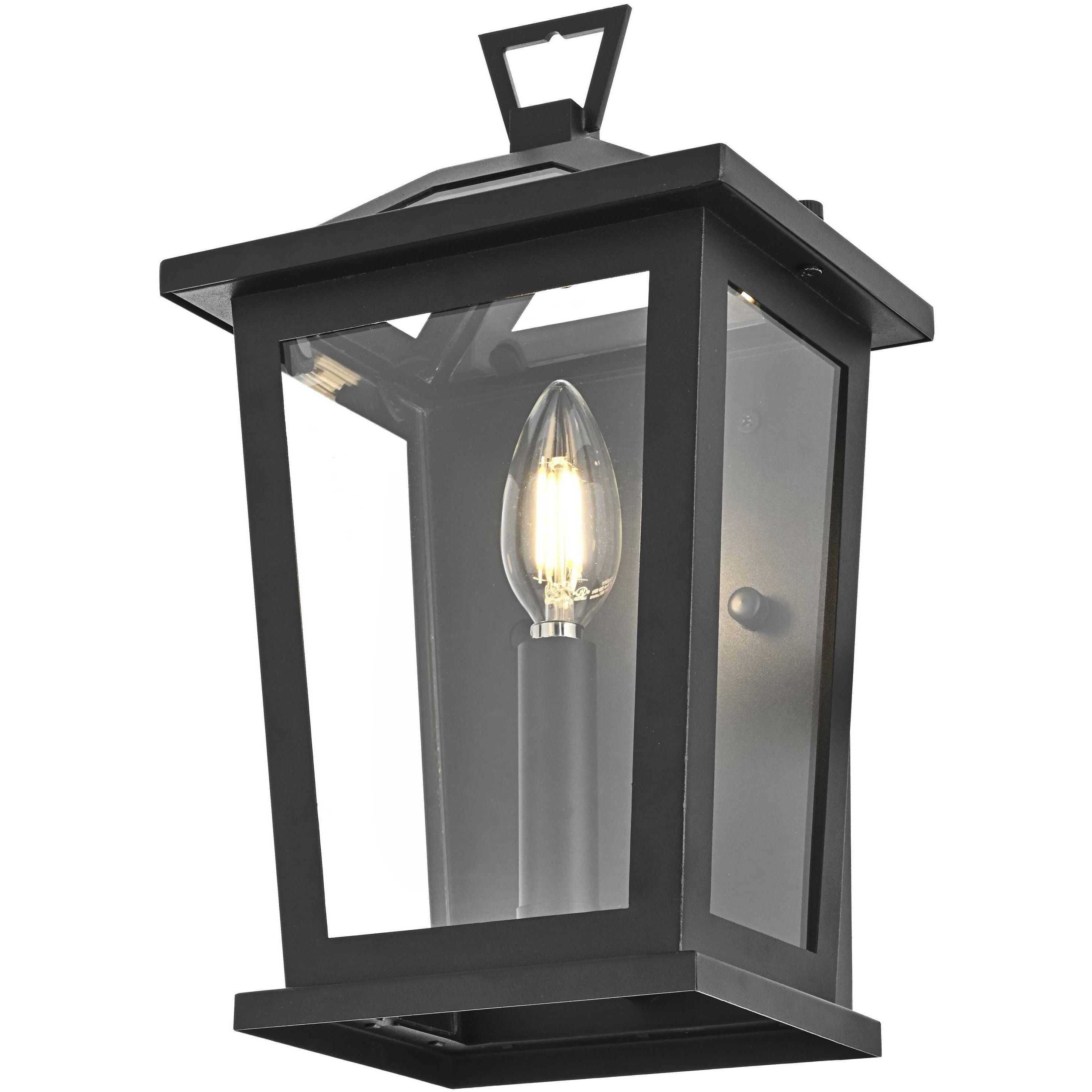 Richmond 1 Light 12 inch Black Outdoor Wall Sconce