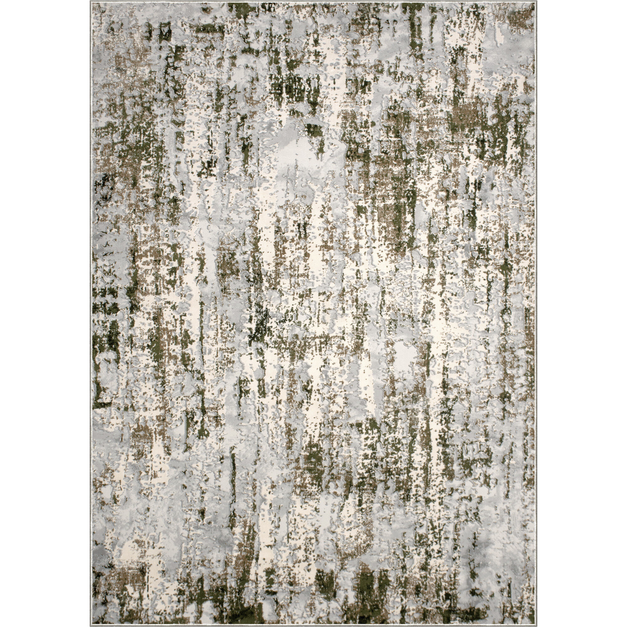 Ariella 86.6 X 86.6 inch Grey and Green Indoor Rug, Small