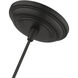 Moreland 1 Light 6 inch Black Single Pendant Ceiling Light, Single
