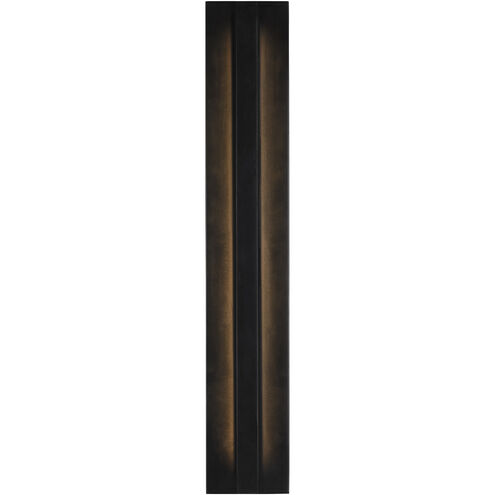 Sean Lavin Anton LED Black Outdoor Wall Sconce, Integrated LED