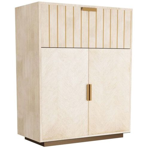 Upton 38.5 inch Smoke Cocktail Cabinet