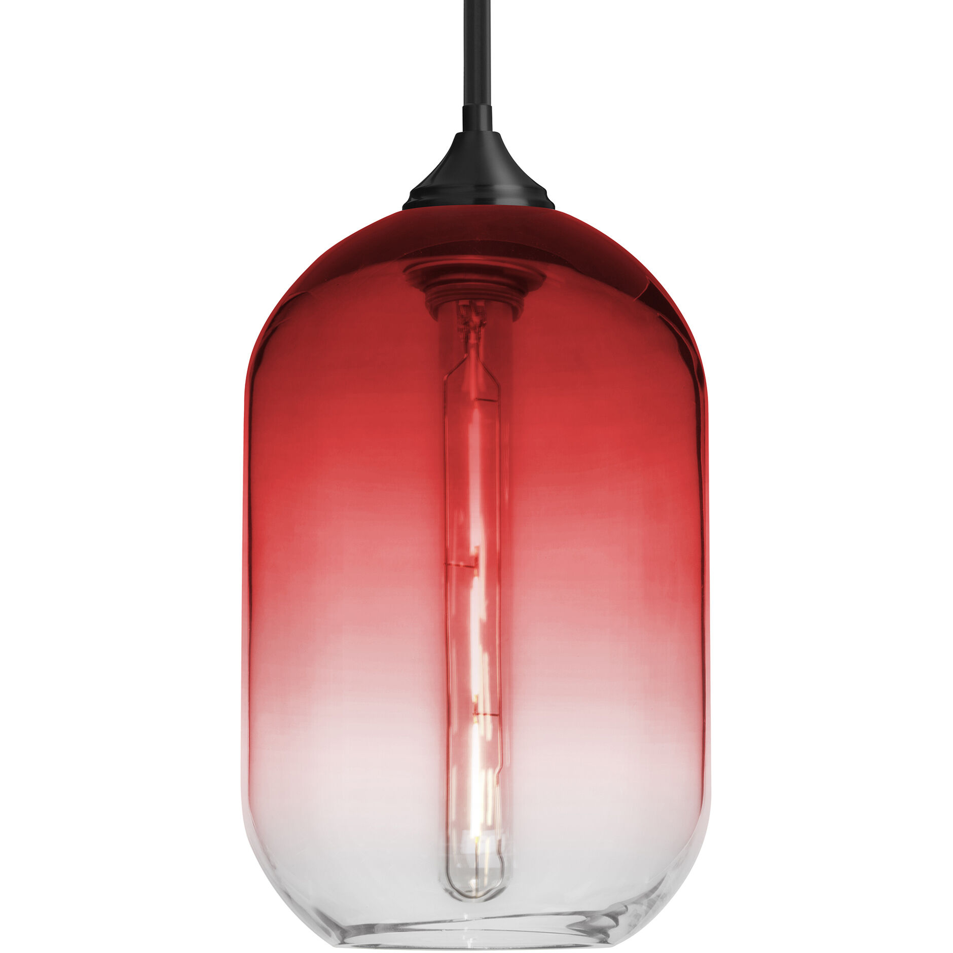 Omega 12 1 Light Black Stem Pendant Ceiling Light