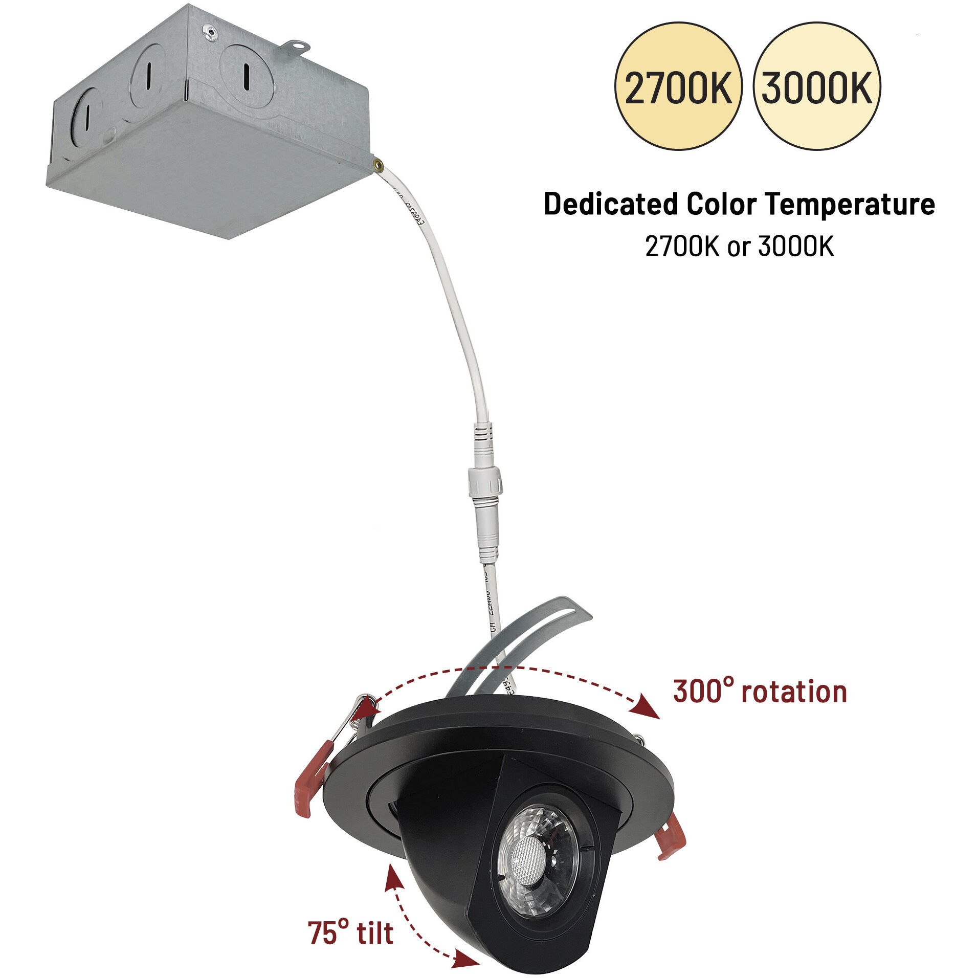 M4 Black Round Adjustable Elbow