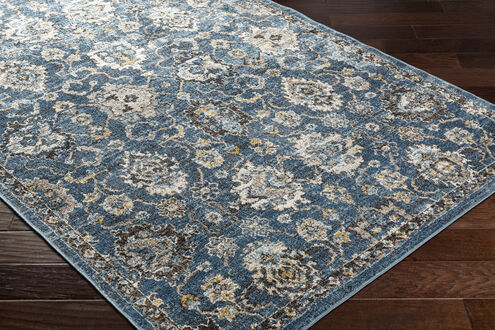 Pertek 36 X 24 inch Deep Teal Rug, Rectangle